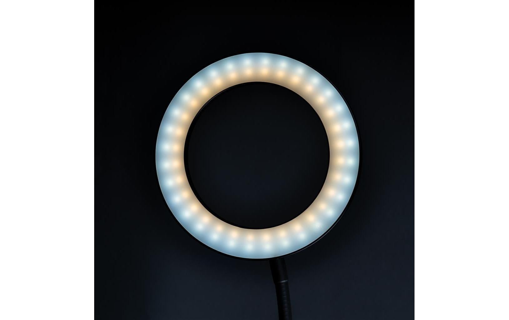 Dörr Videoleuchte LED Selfie Ringlicht Bi-Color SLR-16