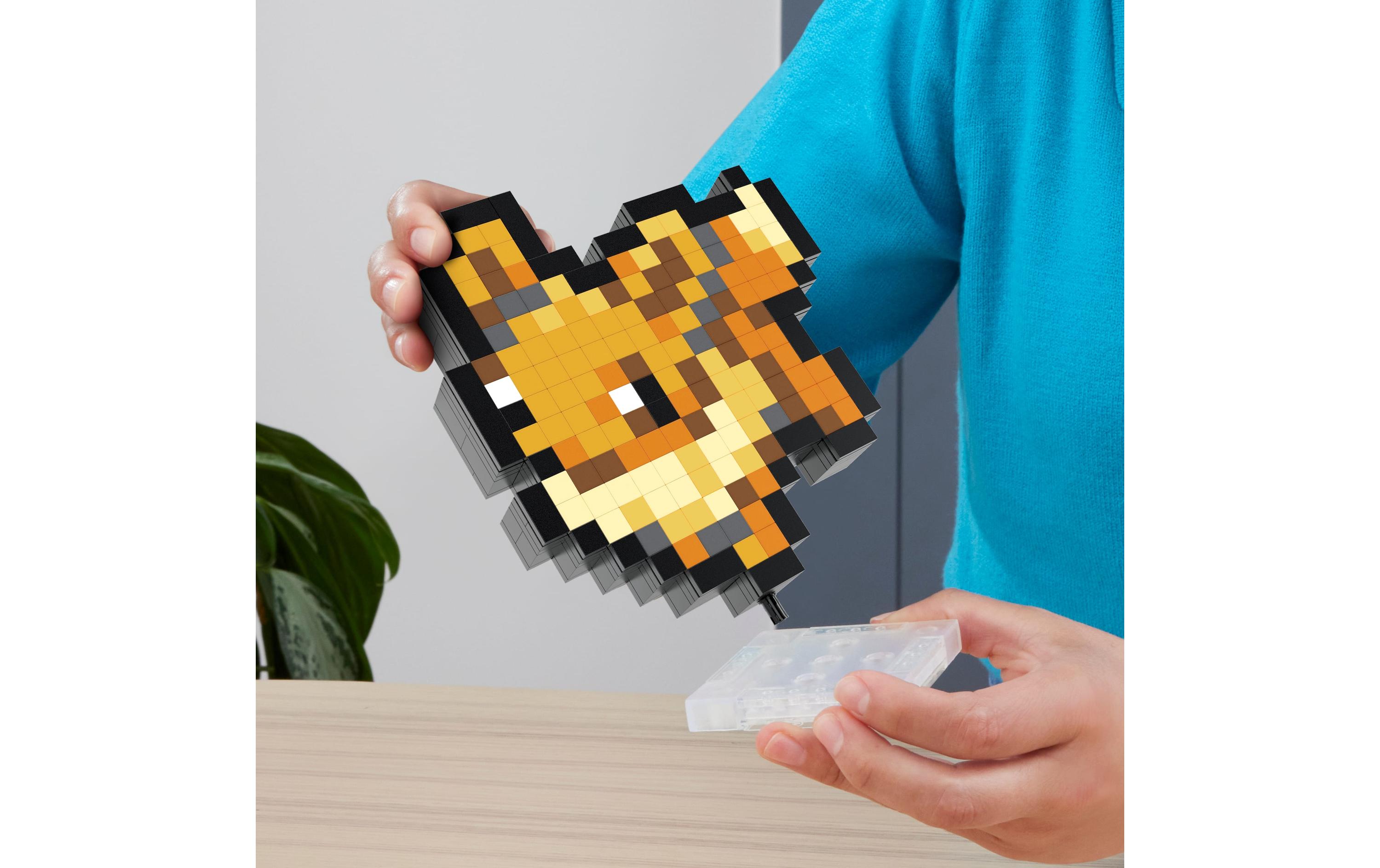 Mega Construx Pokémon Evoli Pixel Art