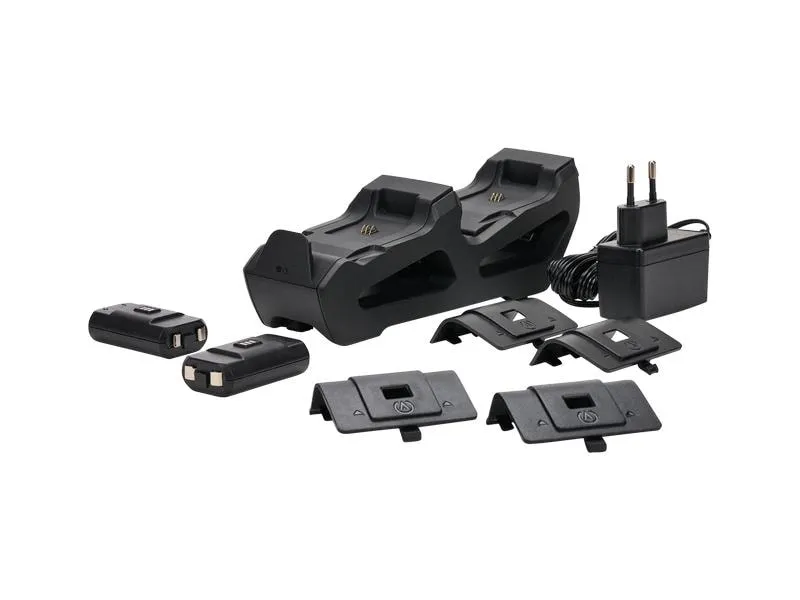 Power A Dual Charging Dock Schwarz Power A Dual Charging Dock Schwarz
