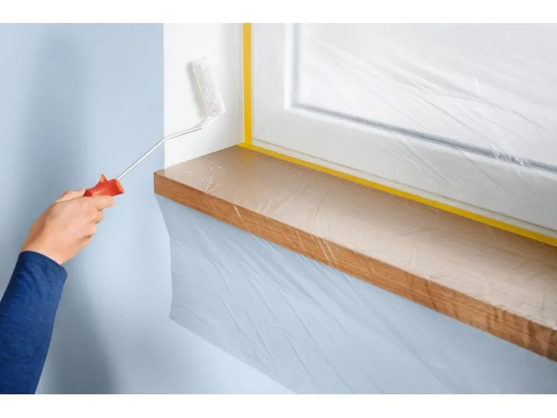 tesa Abdeckfolie Easy Cover Perfect+ Refill L, 33 x 1.4 m tesa Abdeckfolie Easy Cover Perfect+ Refill L, 33 x 1.4 m