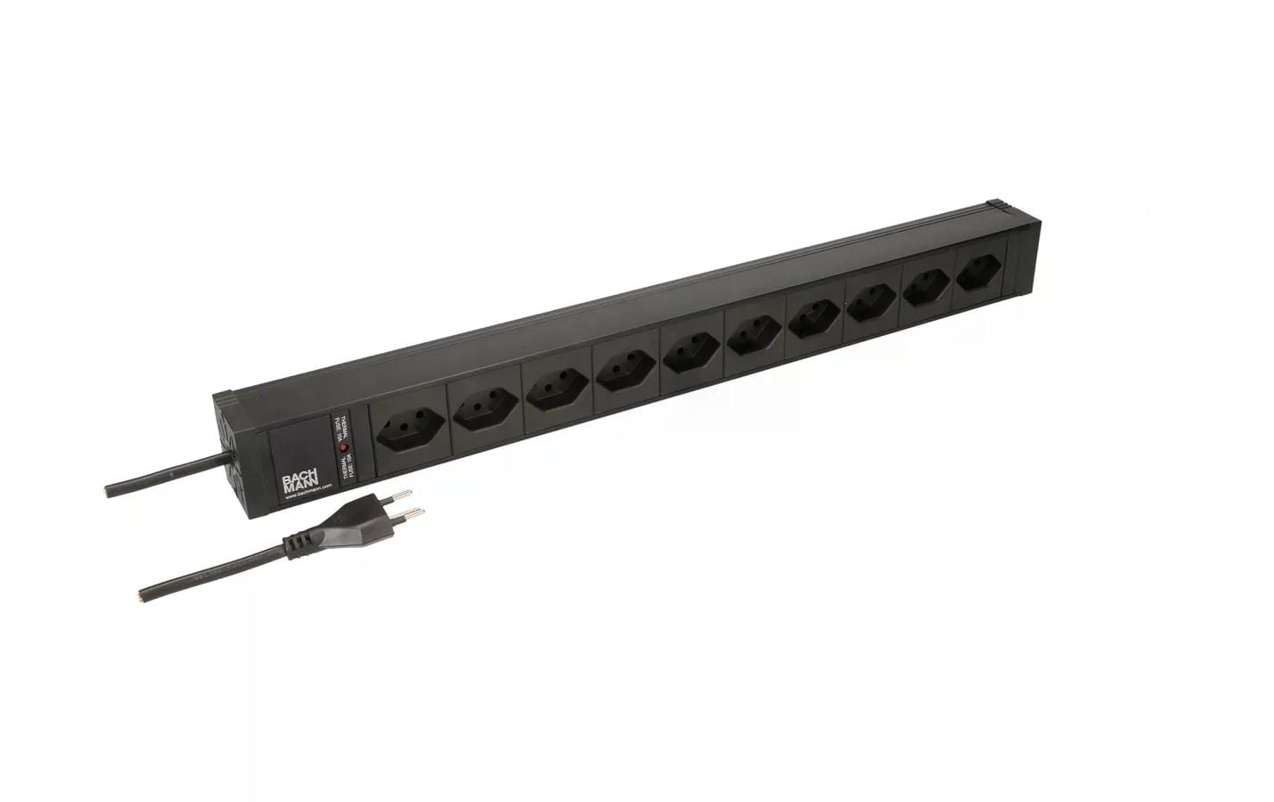 Bachmann 19 PDU 10x T13, > 1HE, Schwarz