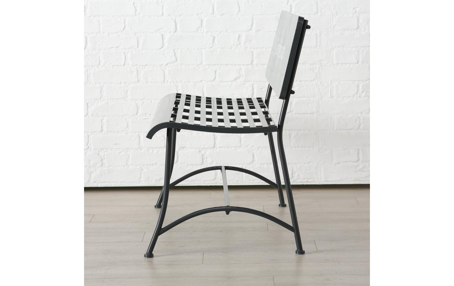 Boltze Gartenbank Lieblingsplatz aus Eisen, Grau