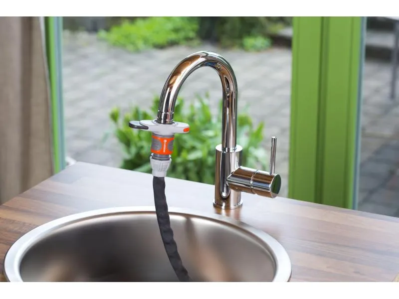 GARDENA Hahnverbinder M 24/M 22 für Indoor-Wasserhähne