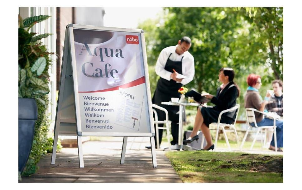 Nobo Plakatständer-Folie A1 2 Stück