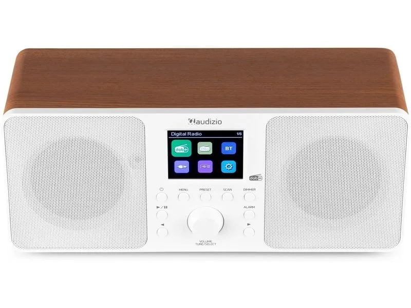 Audizio DAB+ Radio Genua Weiss