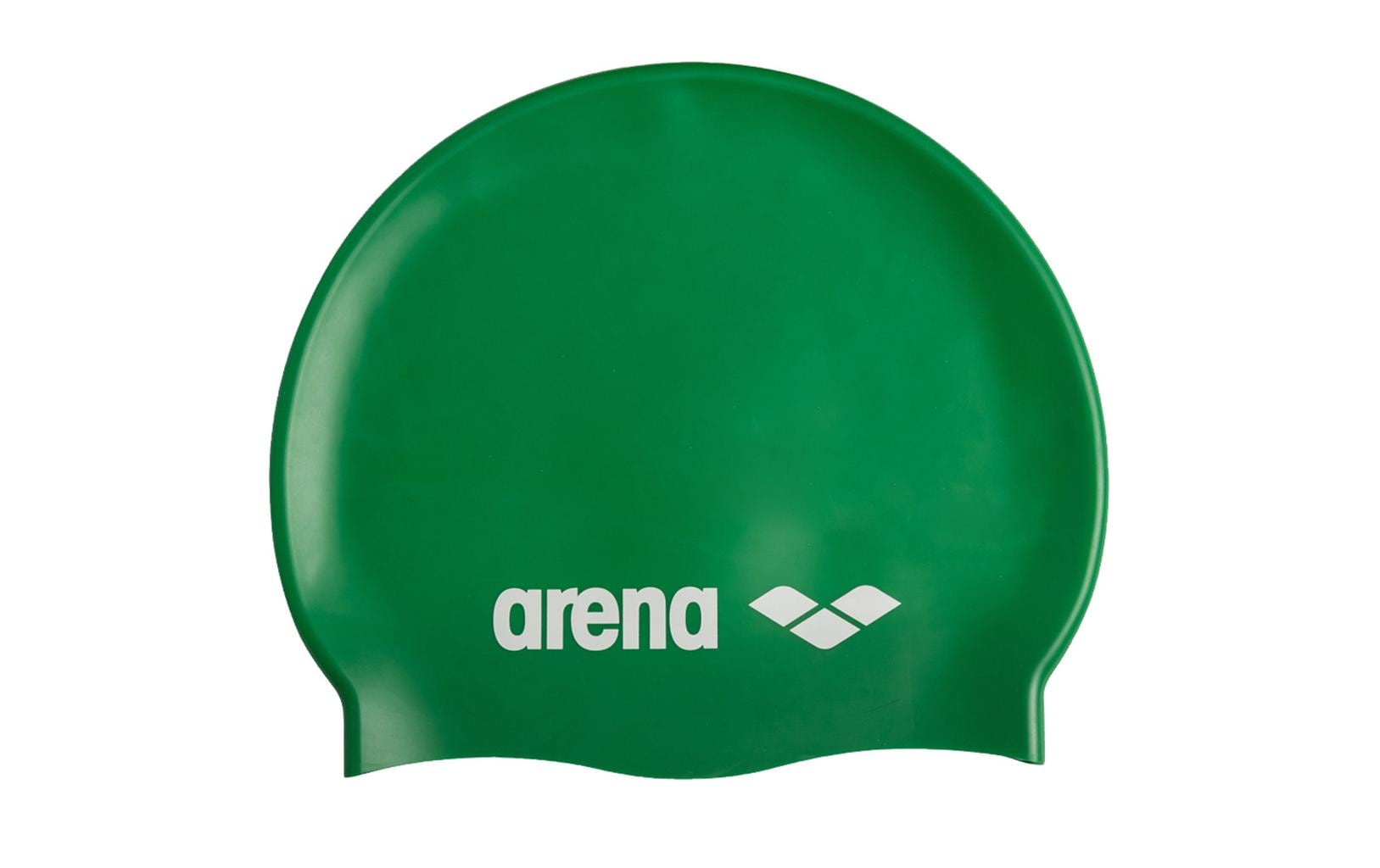 Arena Badekappe Classic Silicone Cap, Grün