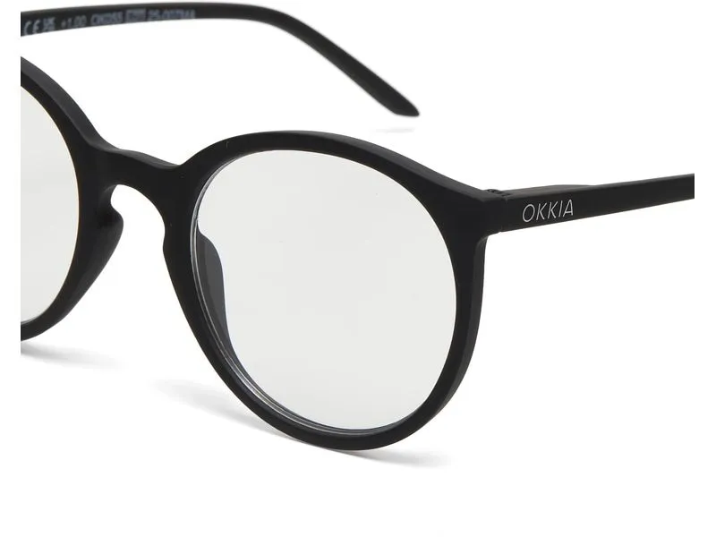 OKKIA Lesebrille Bologna Black, 1,50