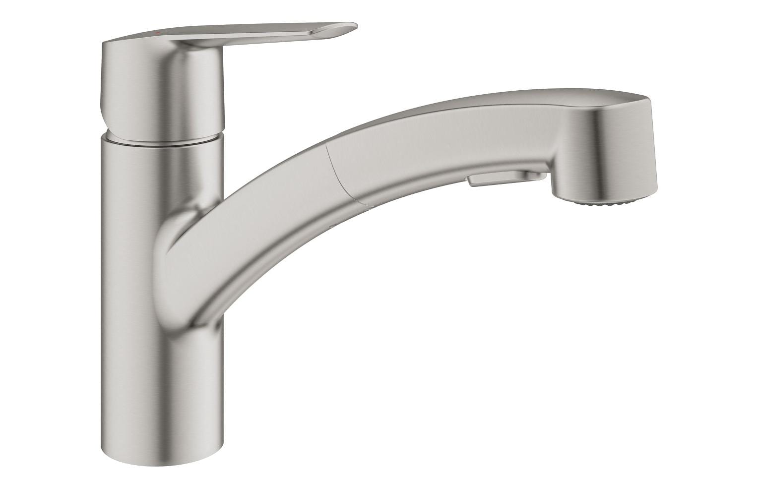 GROHE Küchenarmatur Start 1/2″, Supersteel, herausziehbar GROHE Küchenarmatur Start 1/2″, Supersteel, herausziehbar