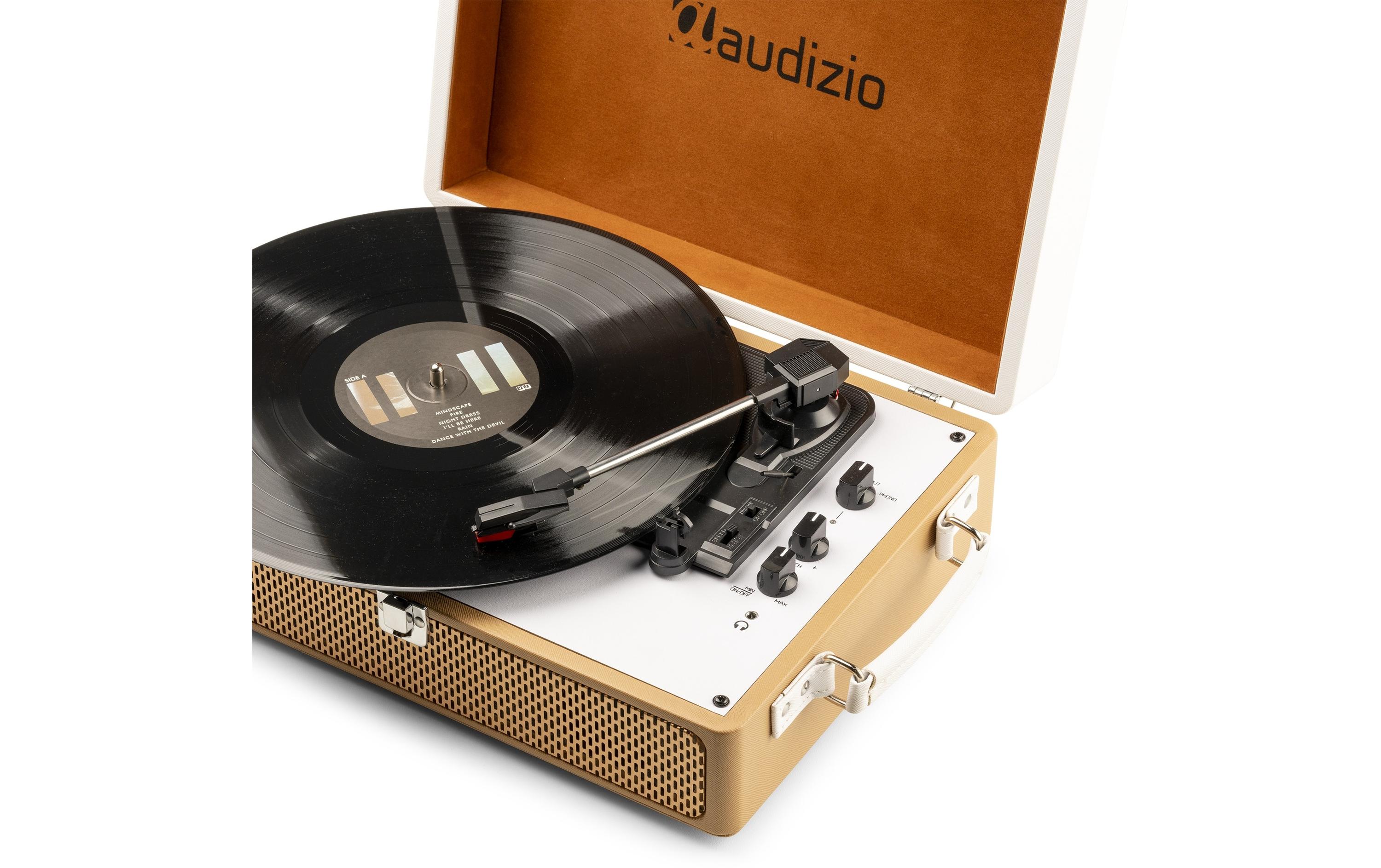 Audizio Plattenspieler mit Bluetooth RP119G Gold