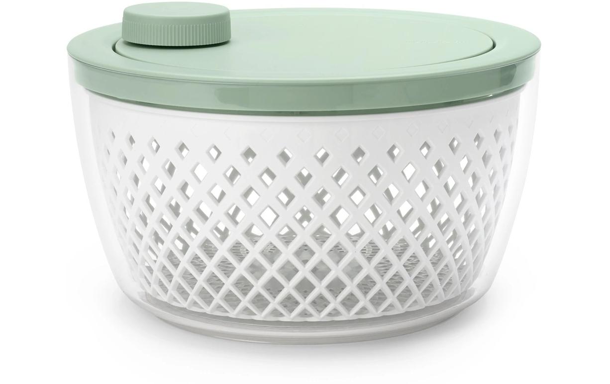Brabantia Salatschleuder Tasty+ 25 cm, Grün/Transparent