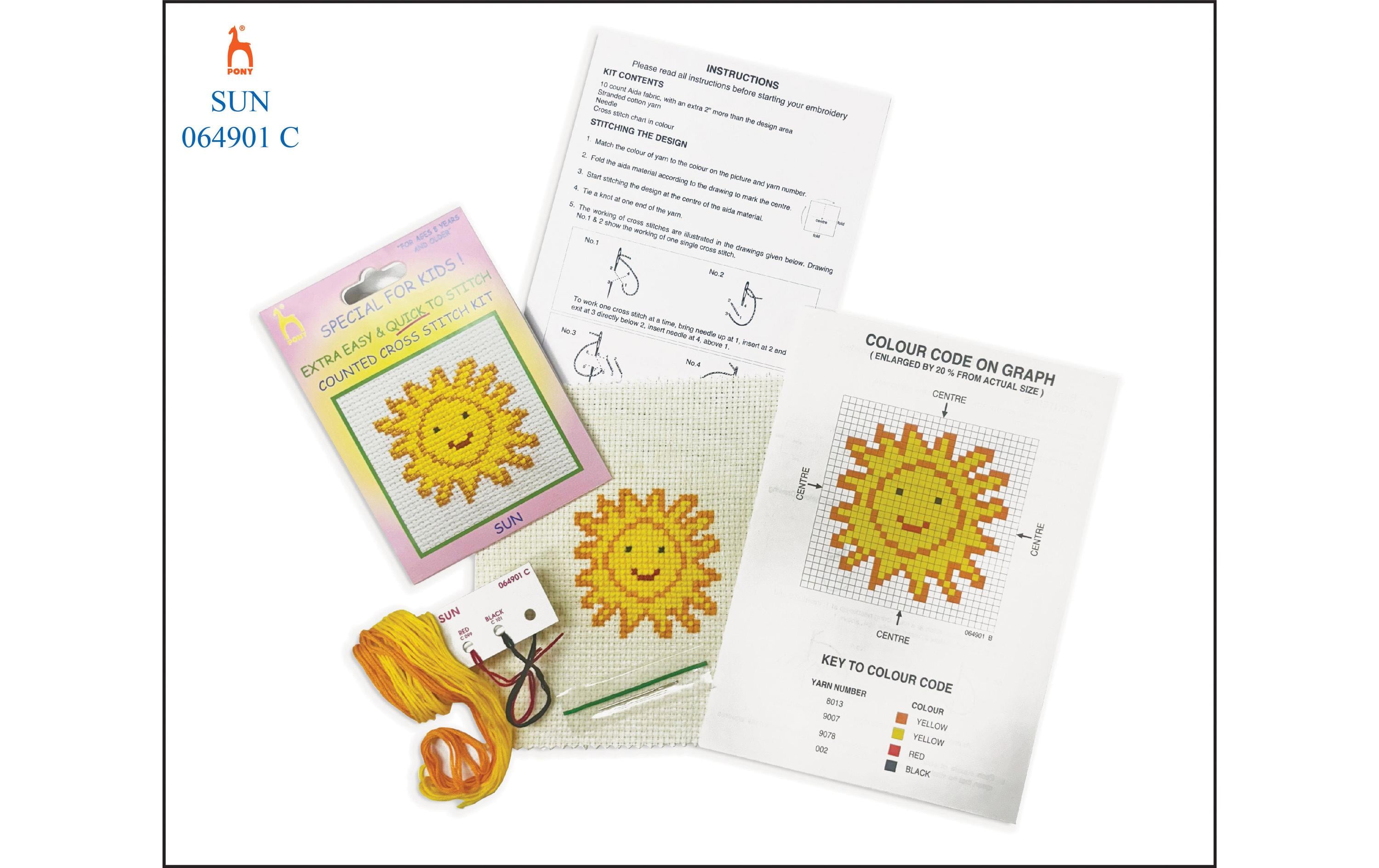 Pony Stickset Sun Pony Stickset Sun