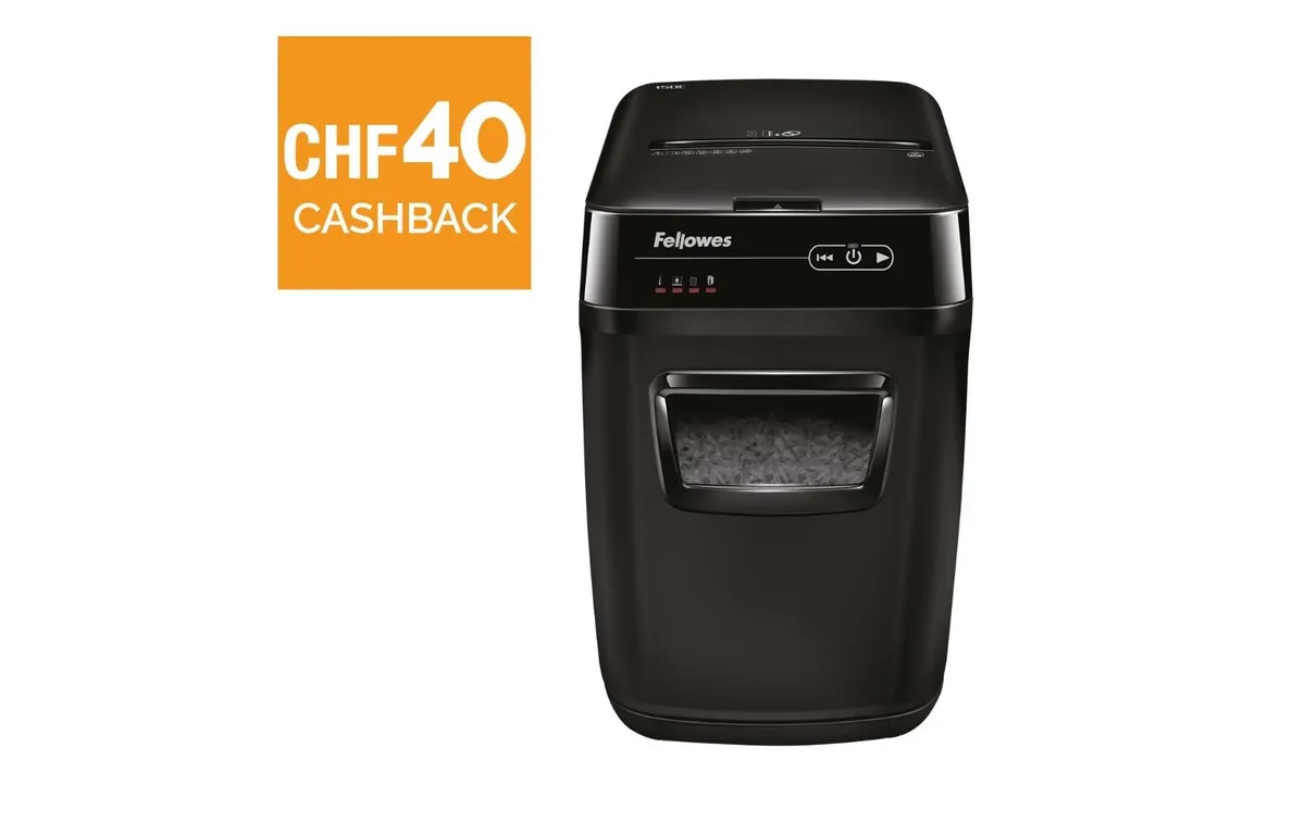 Fellowes Aktenvernichter AutoMax 130C P-4, 130 Seiten Fellowes Aktenvernichter AutoMax 130C P-4, 130 Seiten