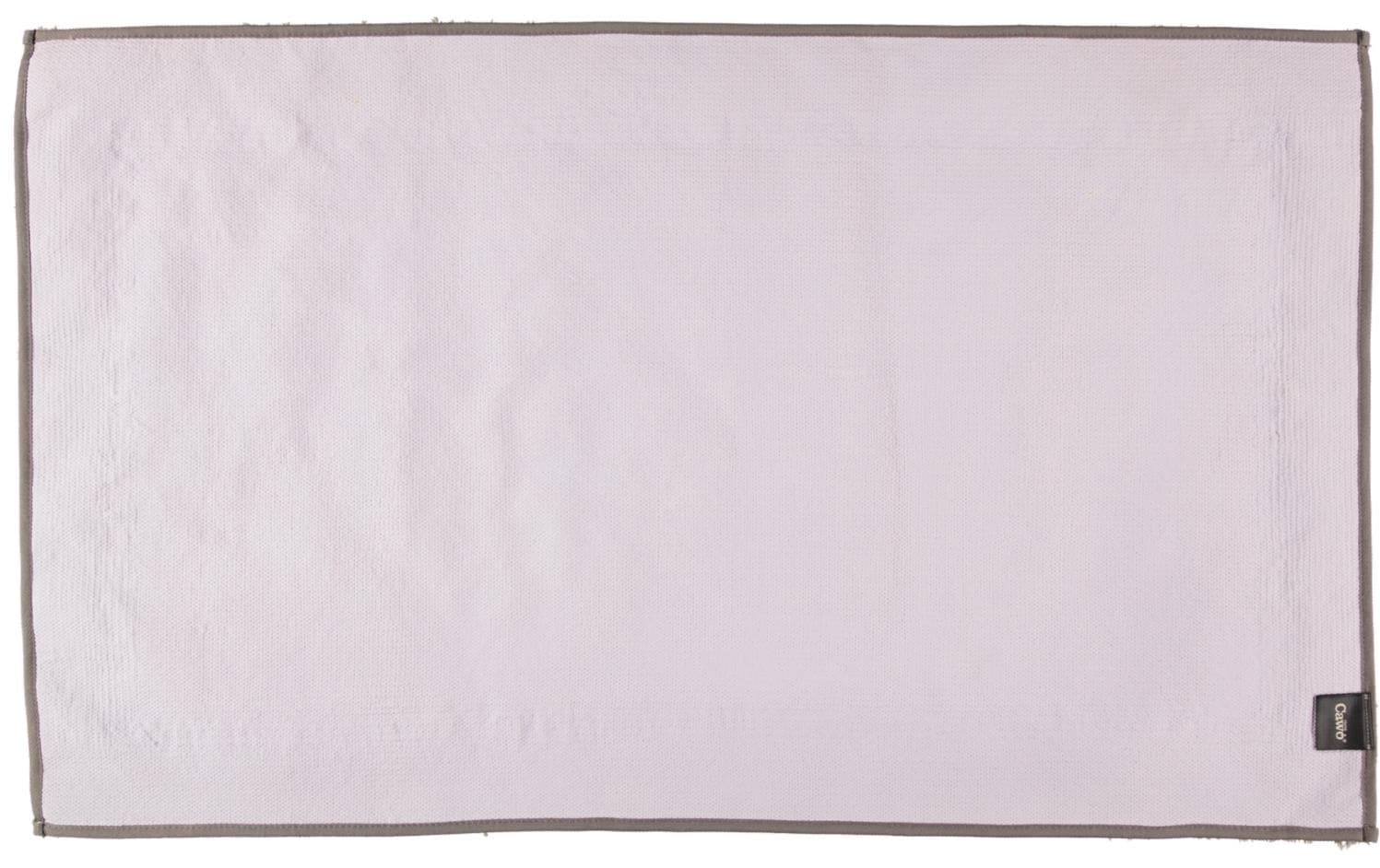 Cawö Badteppich Two-Tone 70 x 120 cm, Graphit