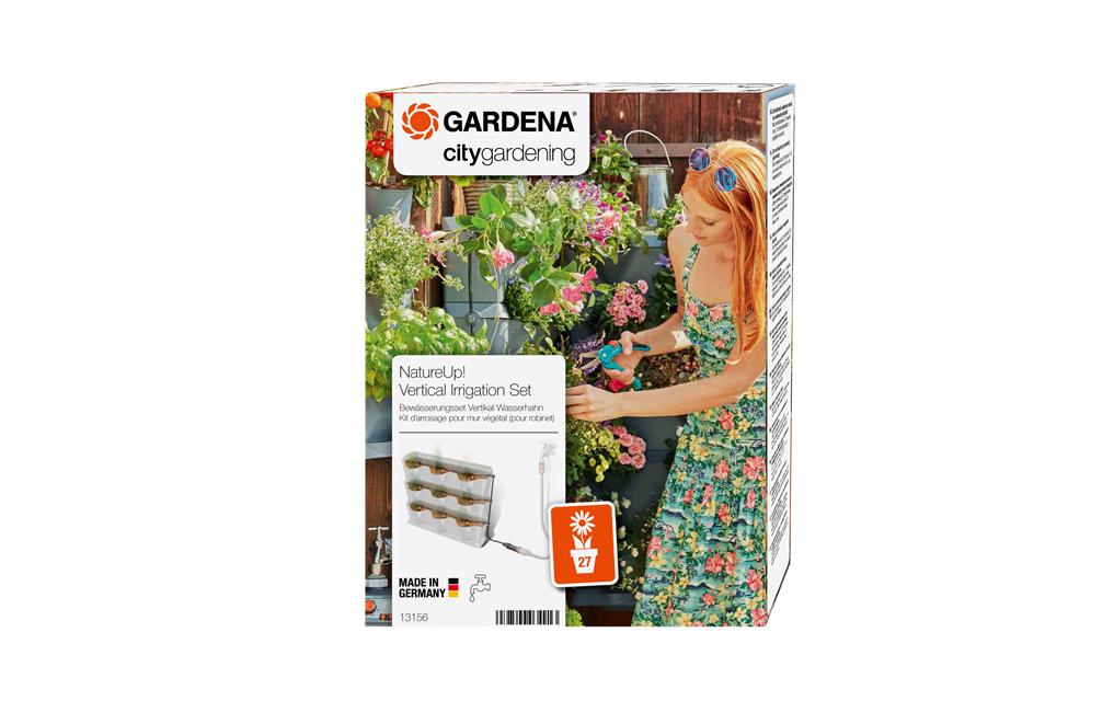 GARDENA Bewässerungs-Set NatureUp! Vertikal Wasserhahn