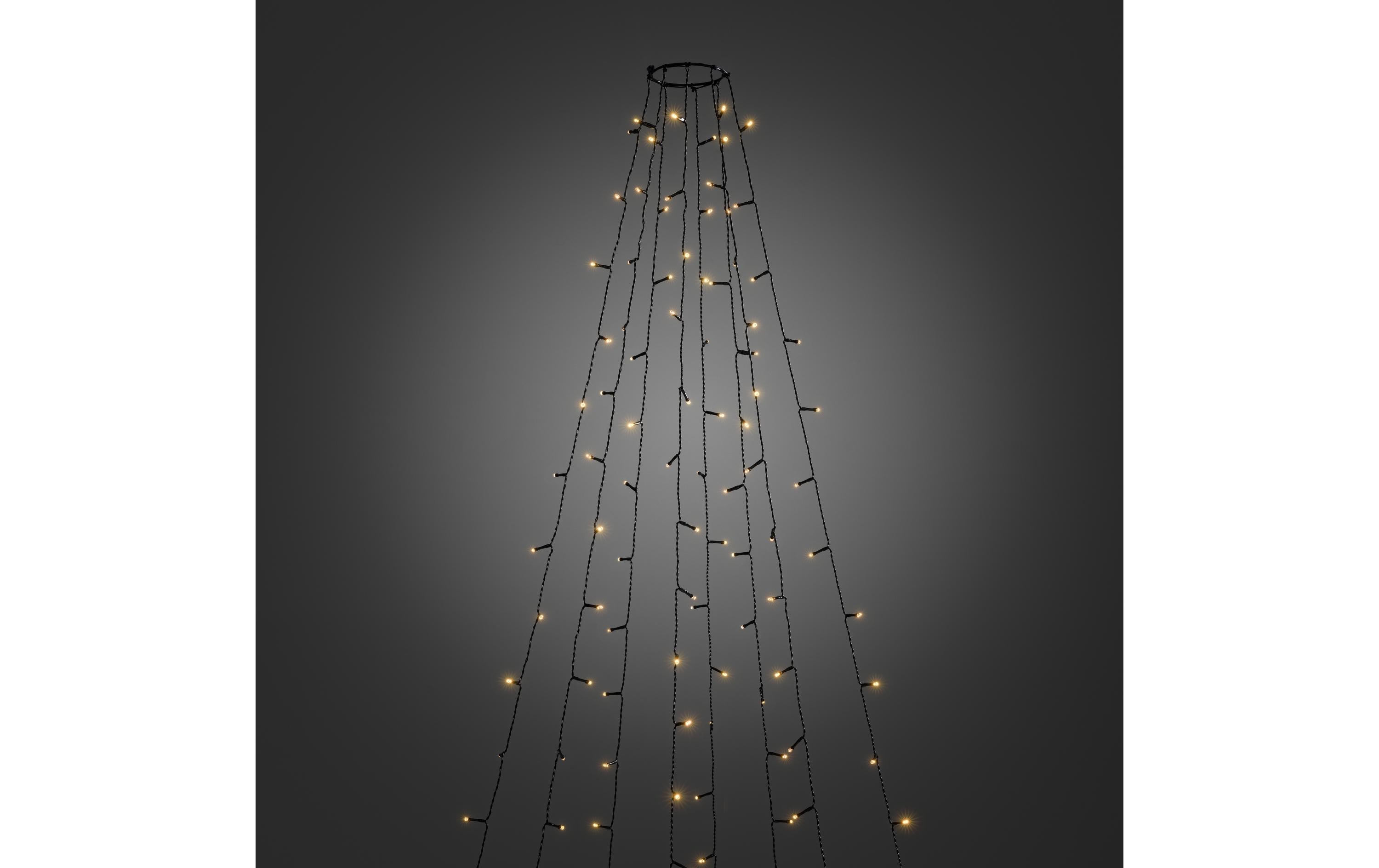 Konstsmide LED Baummantel mit Ring, 400 LED, 4 m, Outdoor