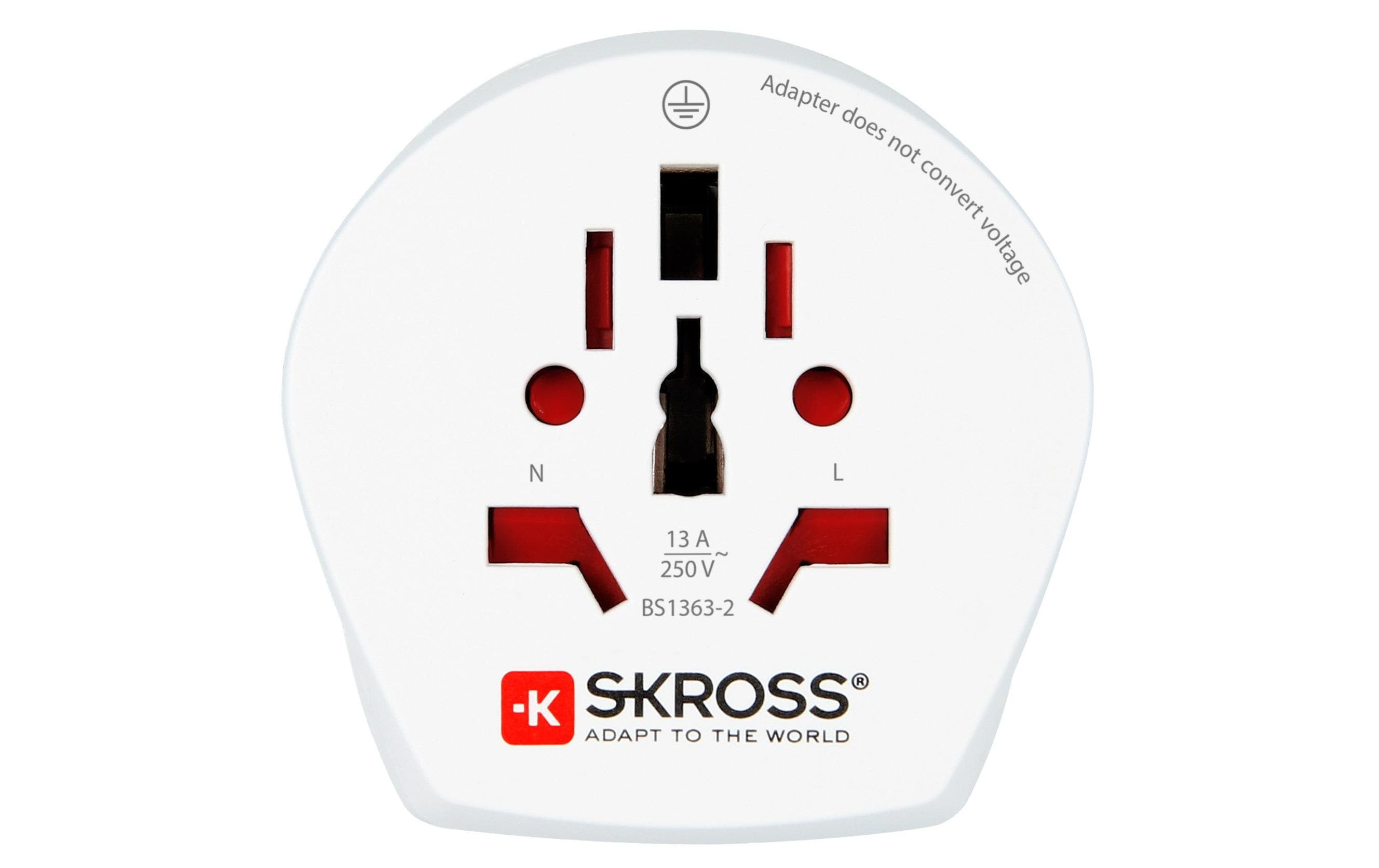 SKROSS Reiseadapter Combo World Isr
