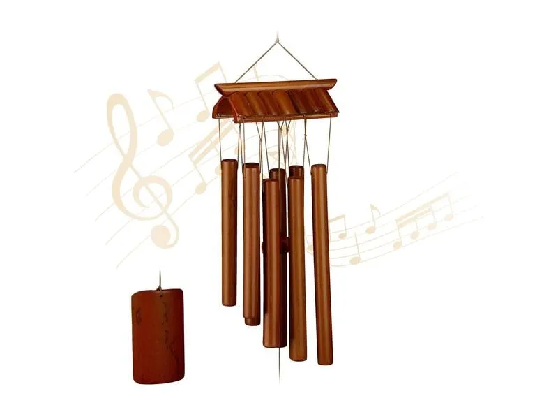 relaxdays Windspiel Tempel 62 cm relaxdays Windspiel Tempel 62 cm