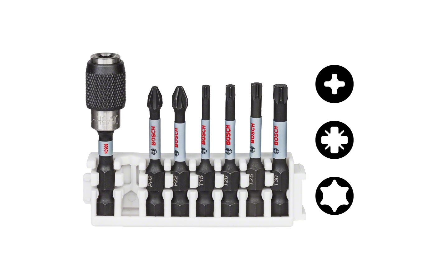 Bosch Professional Bit-Set Impact Control 8-teilig Bosch Professional Bit-Set Impact Control 8-teilig