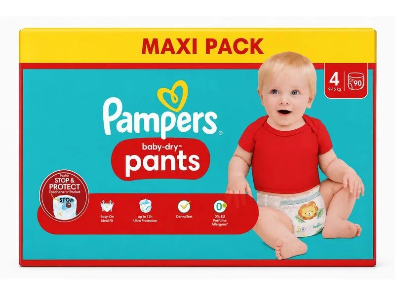 Pampers Pampers Baby-Dry Pants Gr. 4 Grösse 4 Pampers Pampers Baby-Dry Pants Gr. 4 Grösse 4