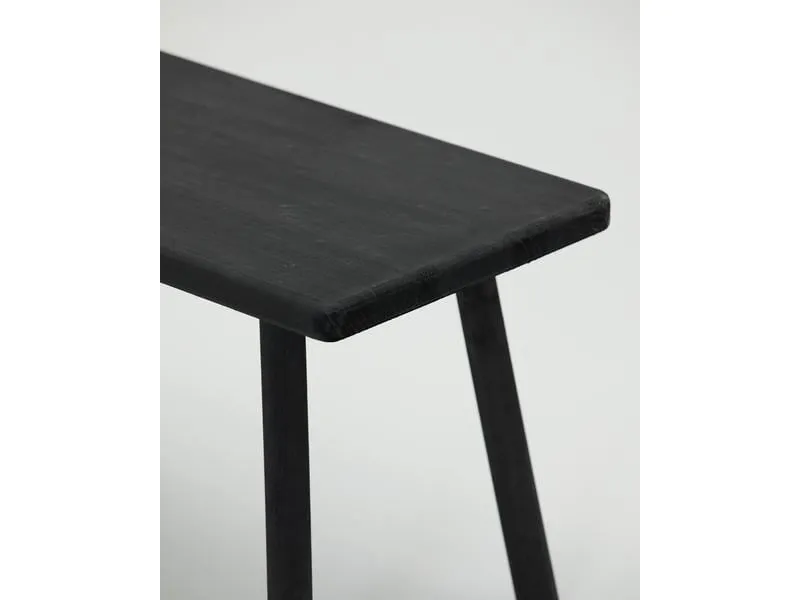 House Doctor Sitzbank Nadi 81 x 43 cm, Schwarz