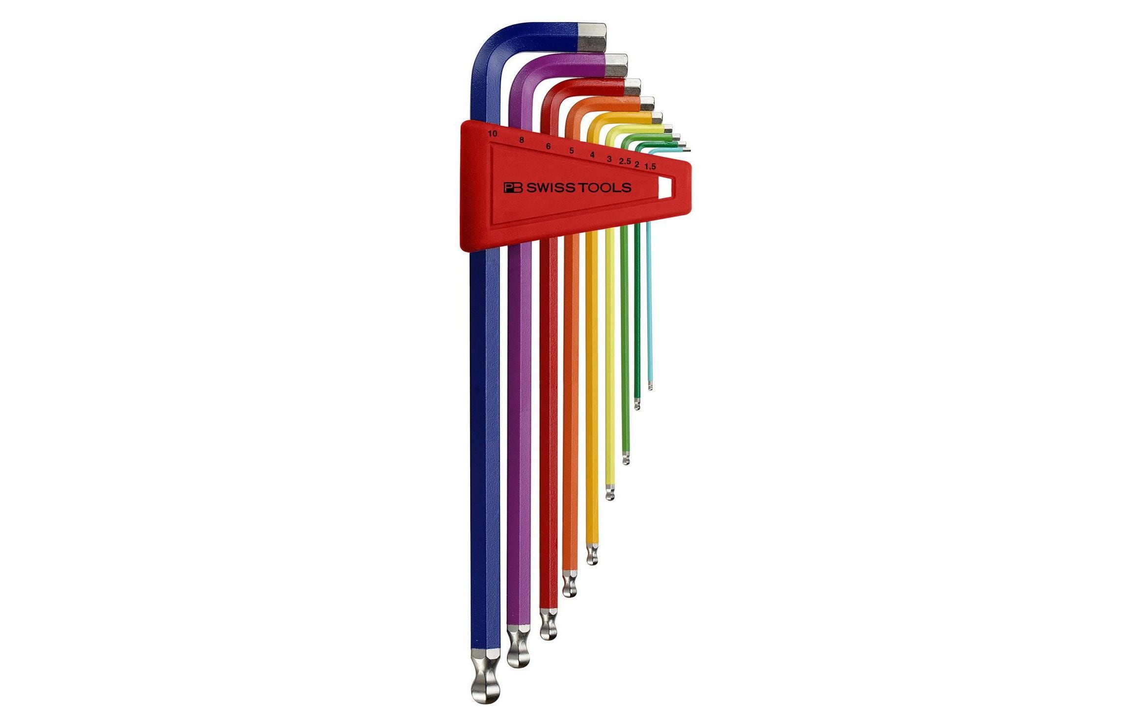 PB Swiss Tools Winkelschlüssel-Set 1.5-10 mm Innensechskant