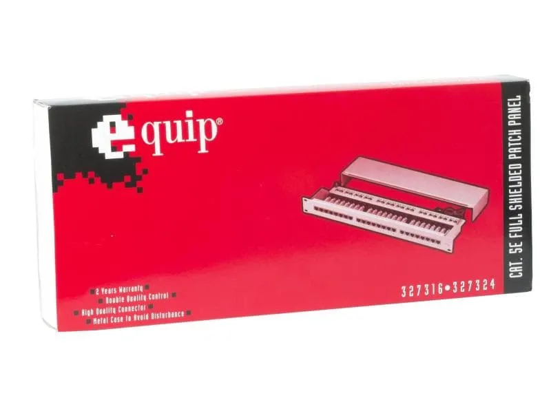 equip Patchpanel 24 Port, LSA, 1HE 19 Rack equip Patchpanel 24 Port, LSA, 1HE 19 Rack
