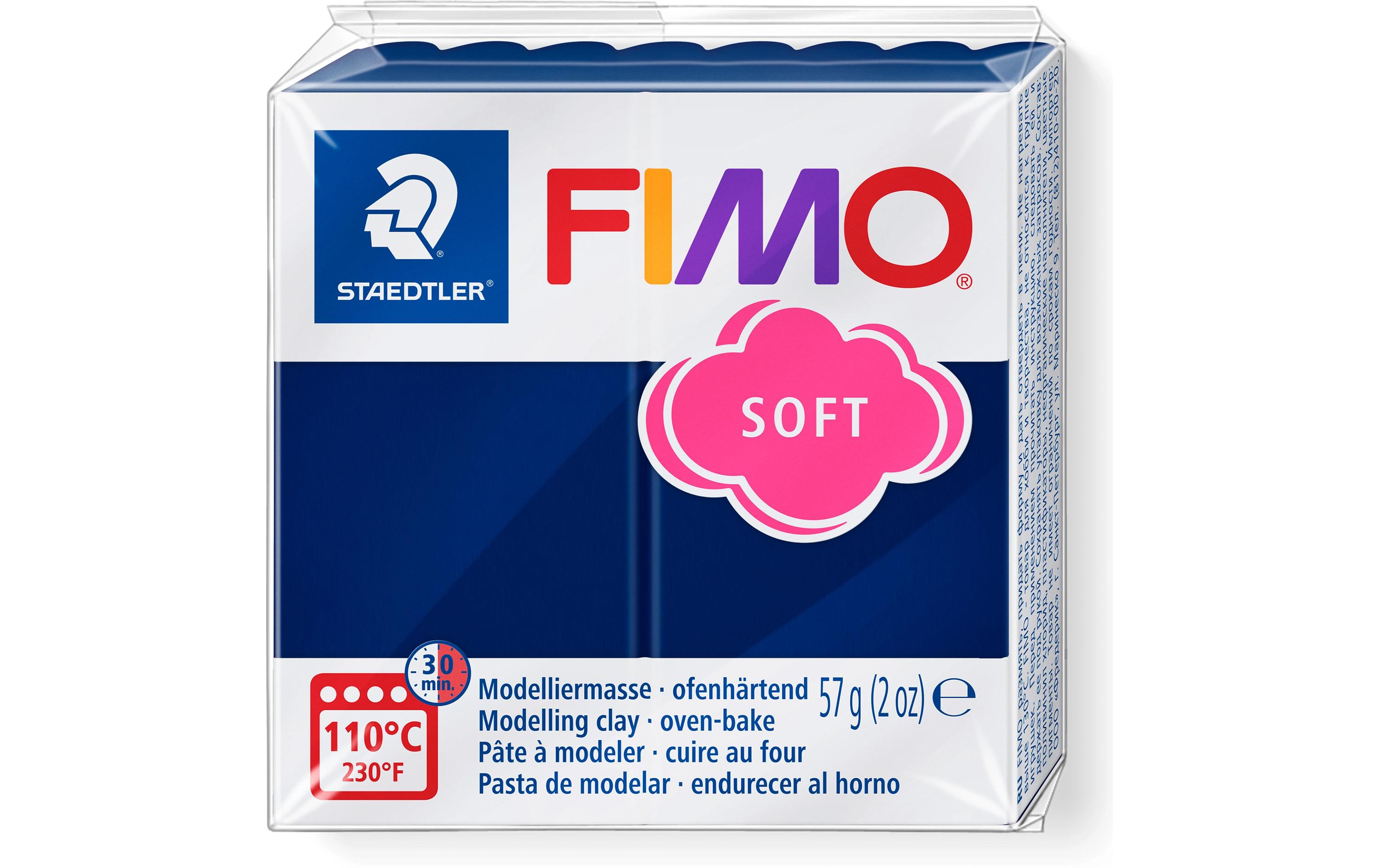 Fimo Modelliermasse Soft Windsorblau