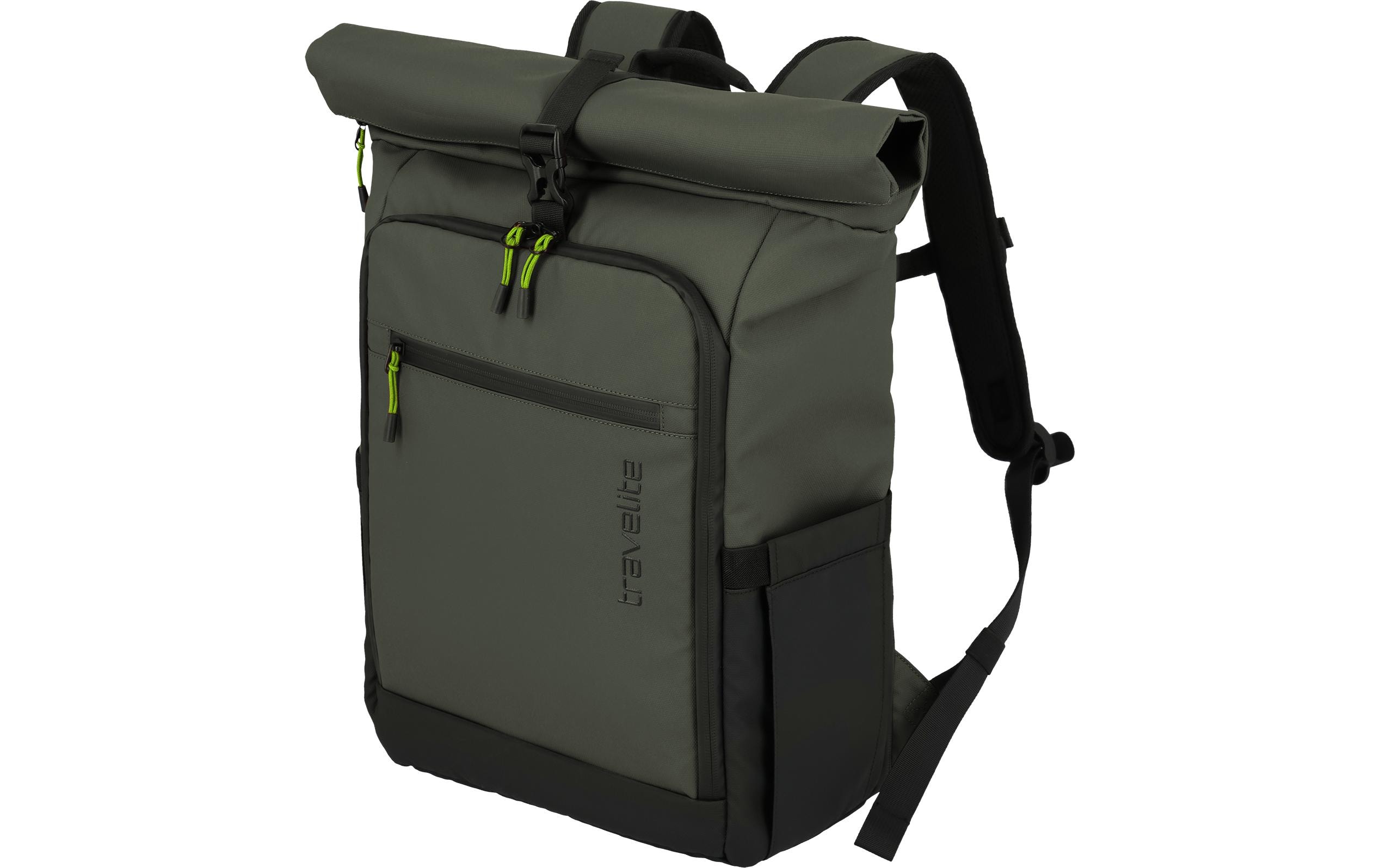 travelite BRIIZE Rollup Rucksack M 30 l Khaki