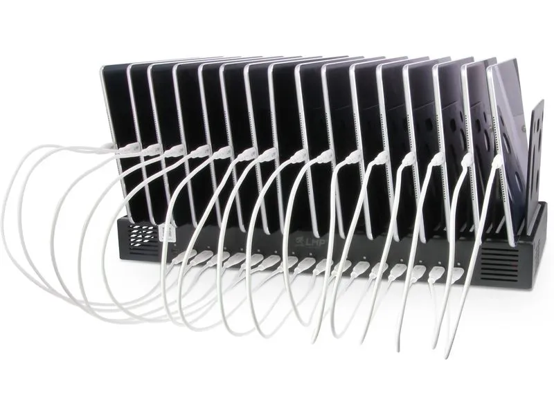 LMP 16 Port USB-C SmartCharge 1000 W mit Halterung und Kabel