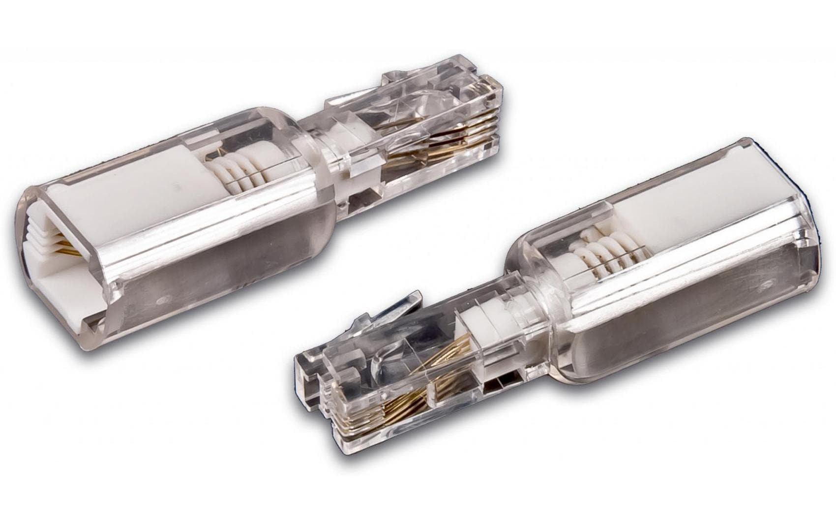 Wirewin Telefonadapter RJ-10, Kabelentwirrer für Telefonhöhrer Wirewin Telefonadapter RJ-10, Kabelentwirrer für Telefonhöhrer