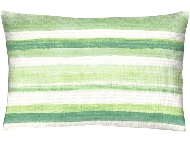 Home Fashion Kopfkissenbezug Seesucker Aquarell Mehrfarbig, 50 x 70 cm