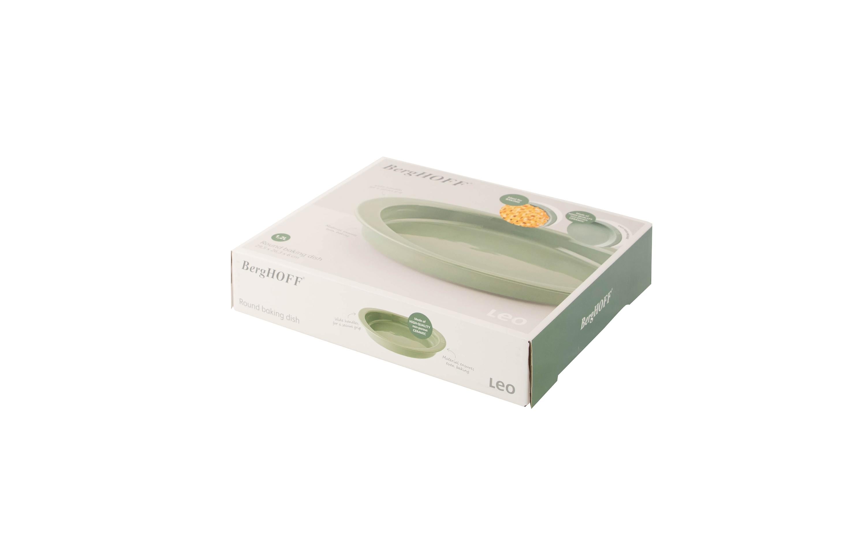 BergHOFF Auflaufform Leo Balance Sage Rund, Grün