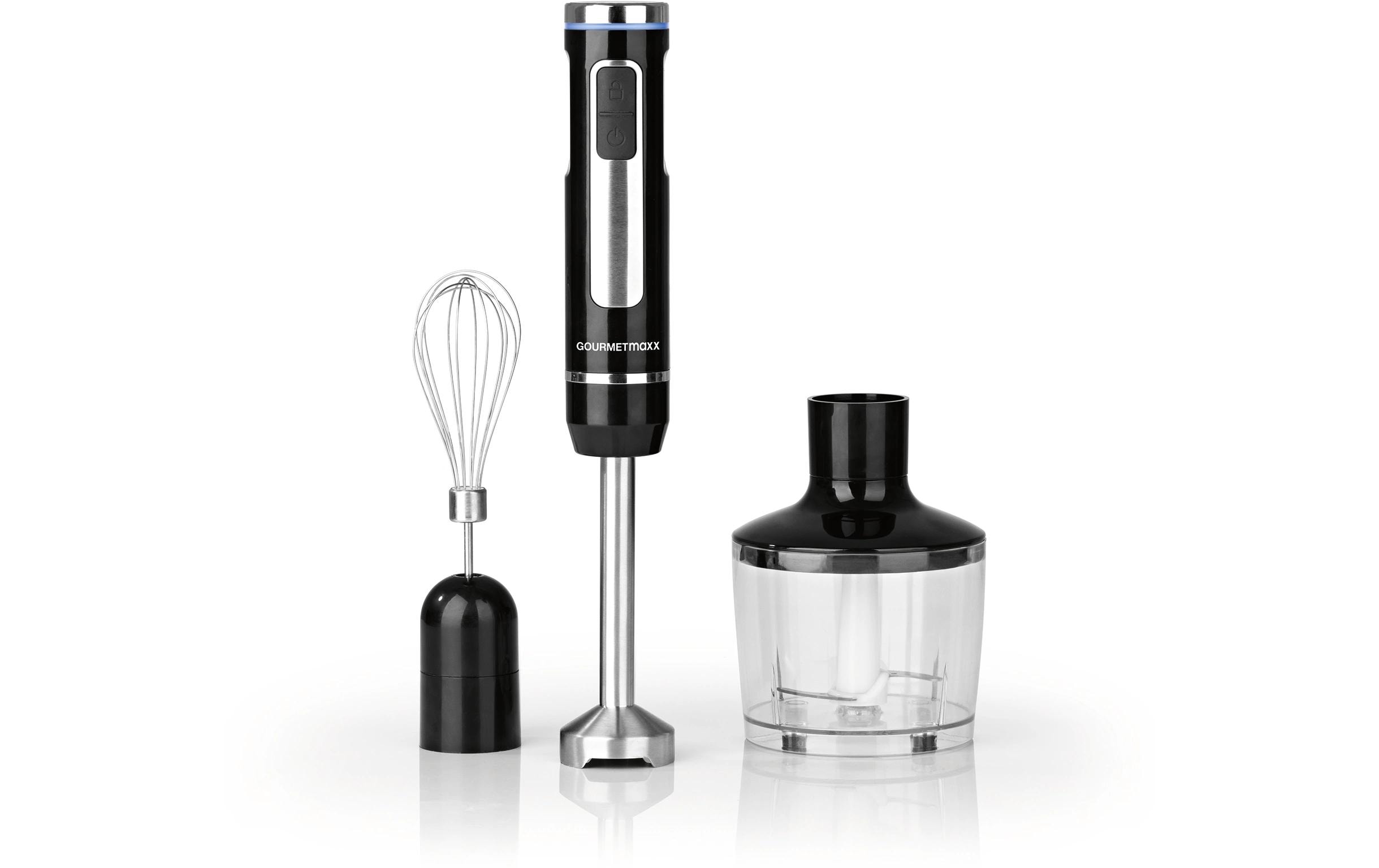 GOURMETmaxx Stabmixer Schwarz