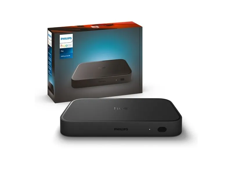 Philips Hue Play HDMI Sync Box 8K 120 Hz, Generation 2, HDMI Philips Hue Play HDMI Sync Box 8K 120 Hz, Generation 2, HDMI
