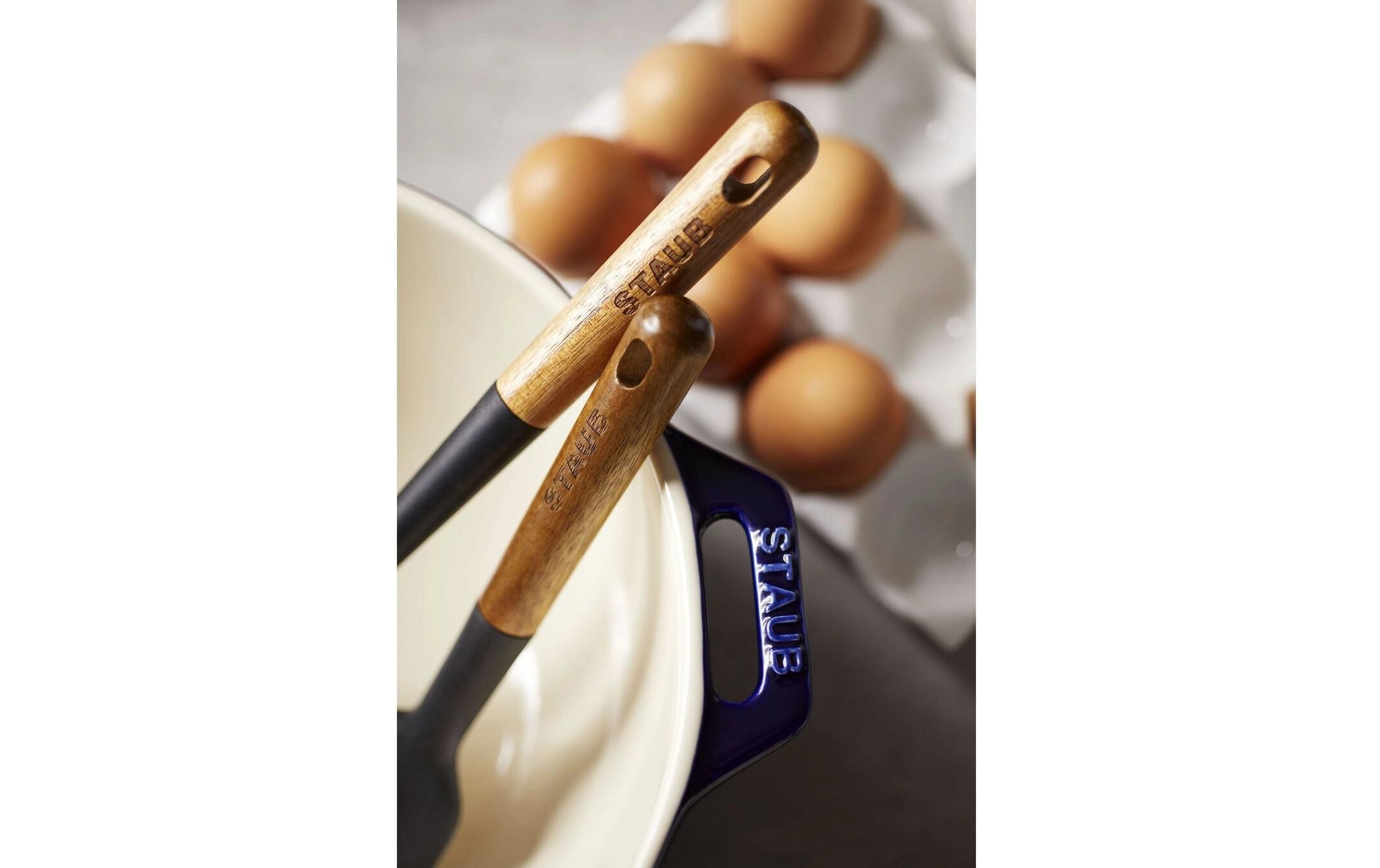 Staub Backpinsel 22 cm, Braun/Schwarz