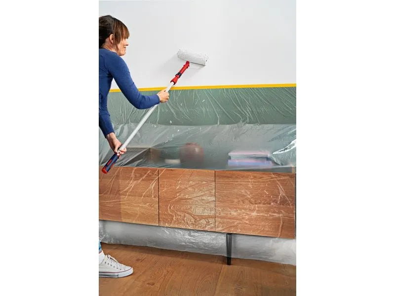 tesa Abdeckfolie Easy Cover Perfect+ Refill L, 33 x 1.4 m tesa Abdeckfolie Easy Cover Perfect+ Refill L, 33 x 1.4 m