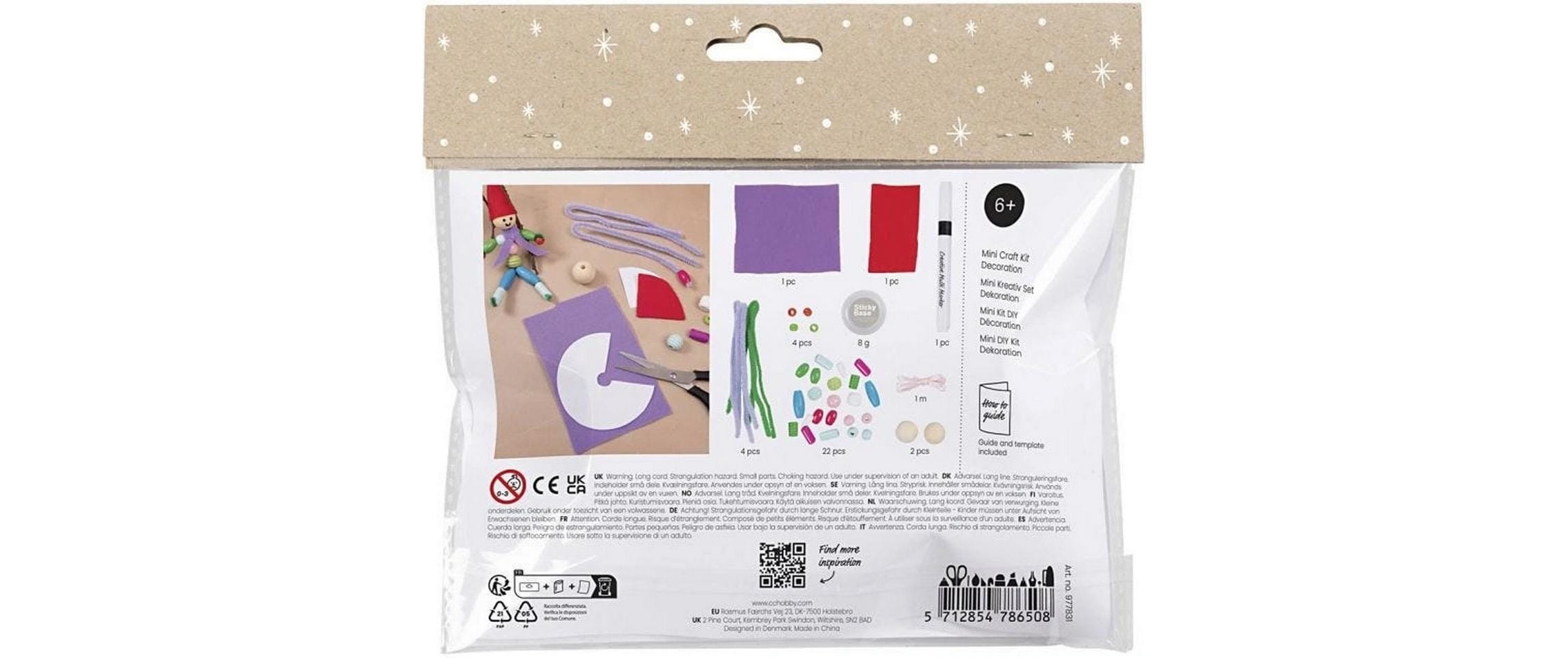 Creativ Company Bastelset Dekoration Weihnachten