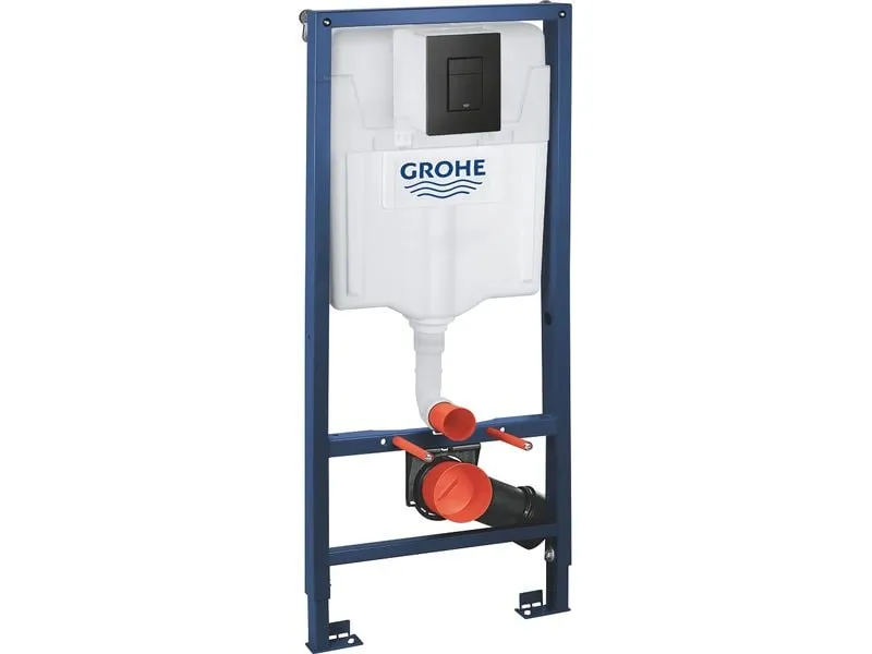 GROHE Solido 3-in-1 Set, Stahl, Schwarz Matt, 1.13 m GROHE Solido 3-in-1 Set, Stahl, Schwarz Matt, 1.13 m