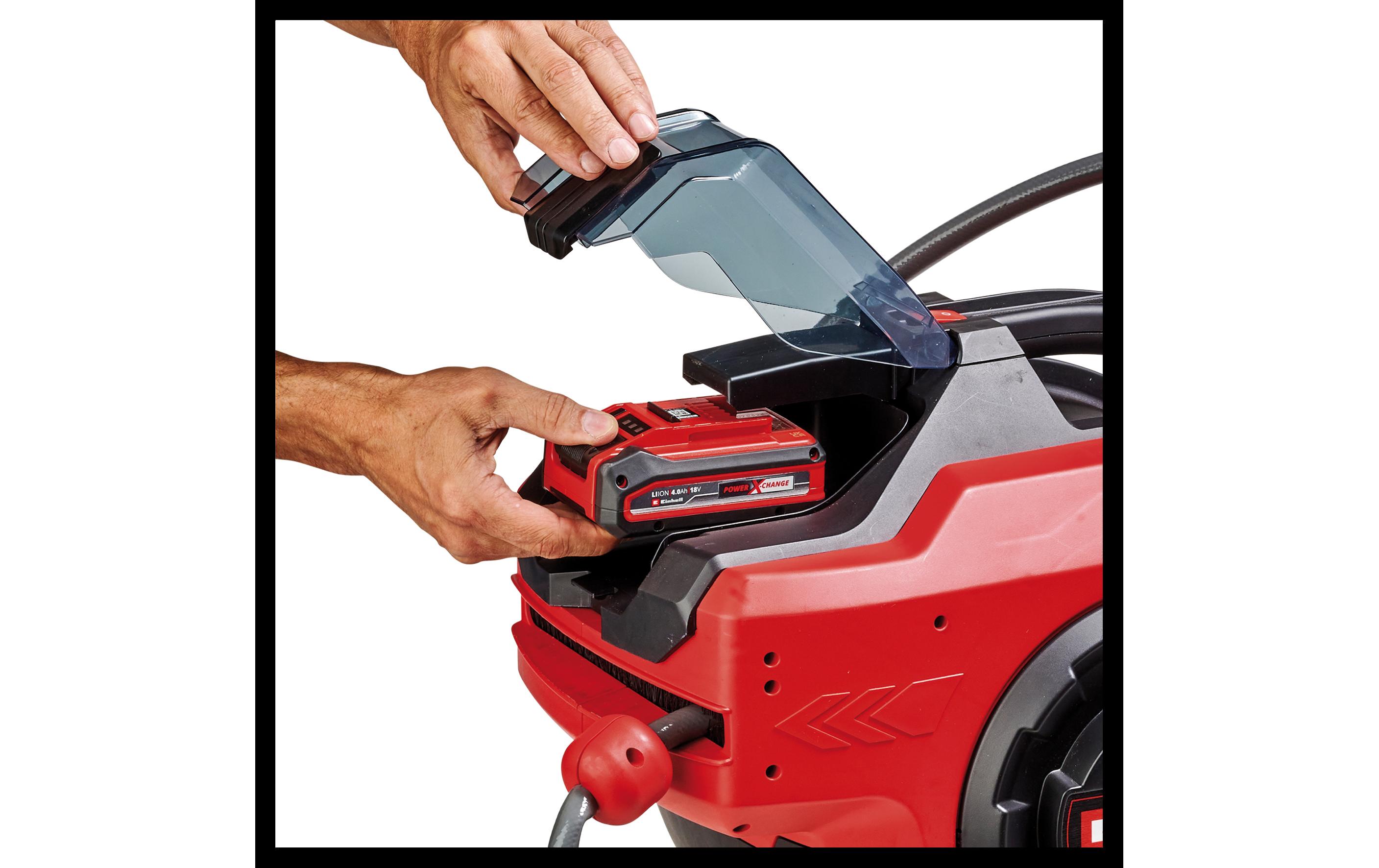 Einhell Akku-Schlauchtrommel, GE-HR 18/30 Li-Solo