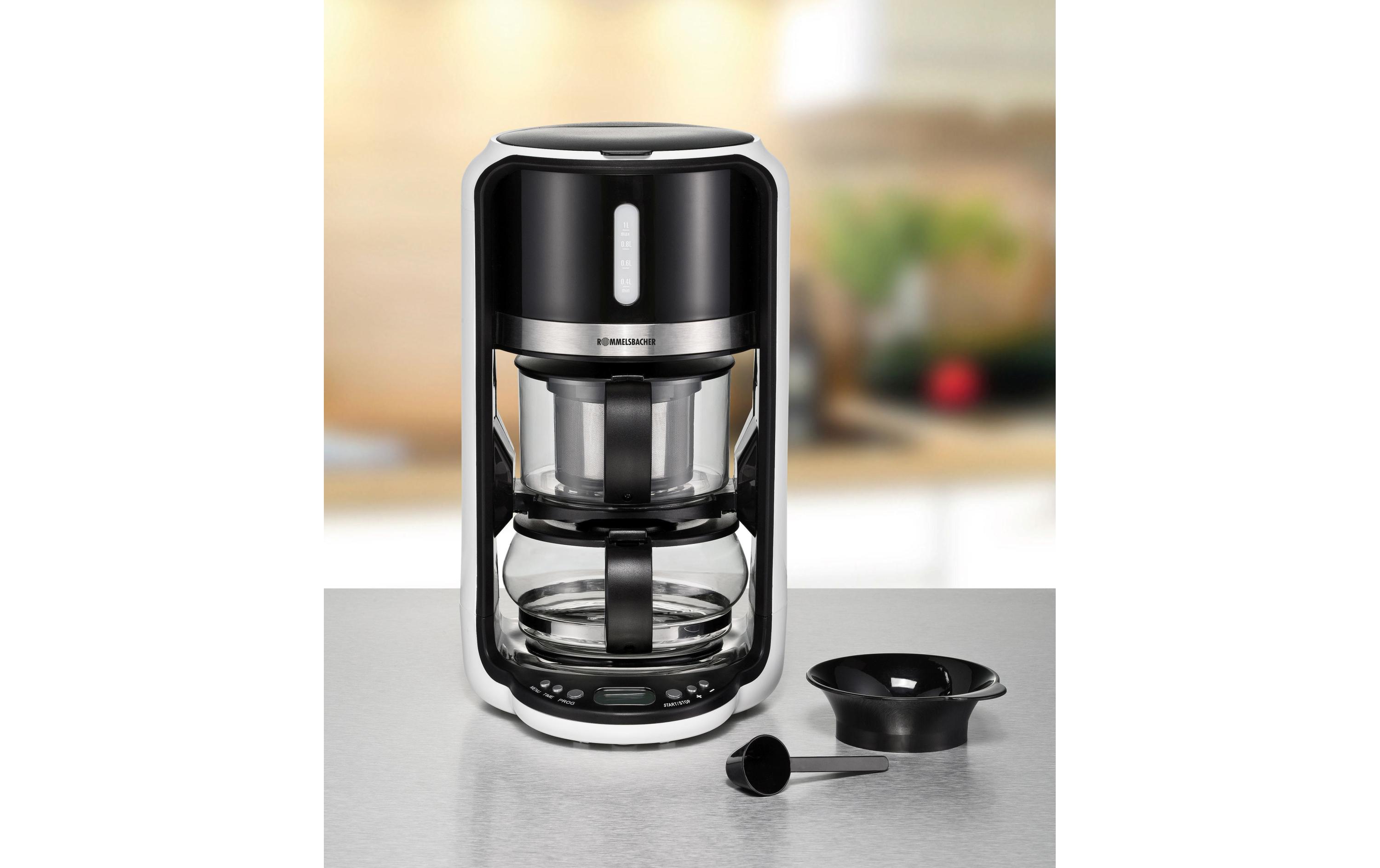 Rommelsbacher Tee- und Wasserkocher TA 1200 Schwarz