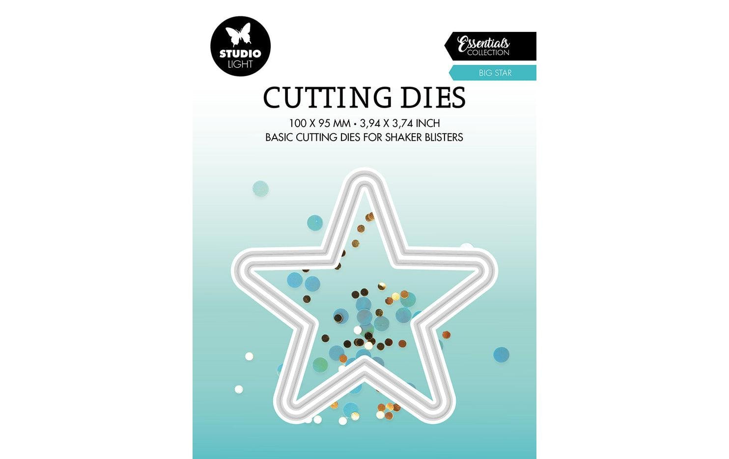 Studio Light Stanzschablone Herzform Essentials 100 x 95 x 1 mm, 2 Stück Studio Light Stanzschablone Herzform Essentials 100 x 95 x 1 mm, 2 Stück