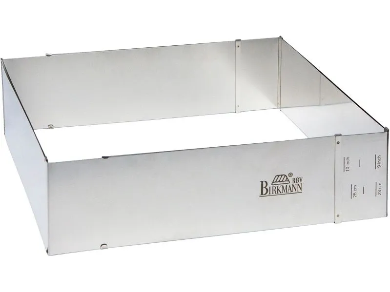 RBV Birkmann Birkmann Baker’s Best Backrahmen 22 × 25 cm verstellbar RBV Birkmann Birkmann Baker’s Best Backrahmen 22 × 25 cm verstellbar