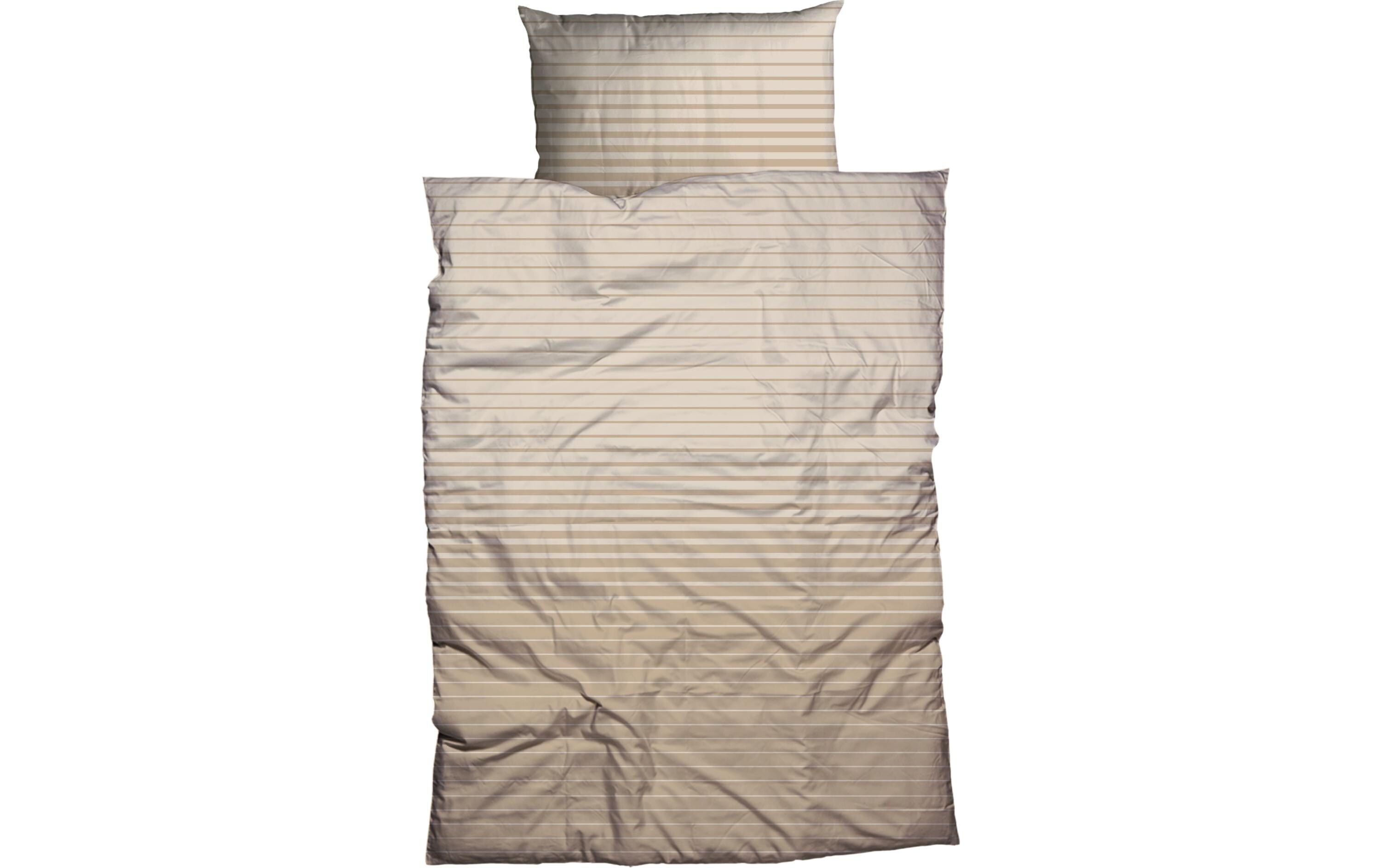 Nobilium Duvetbezug Weilo 200 x 210 cm, Ecru/Beige