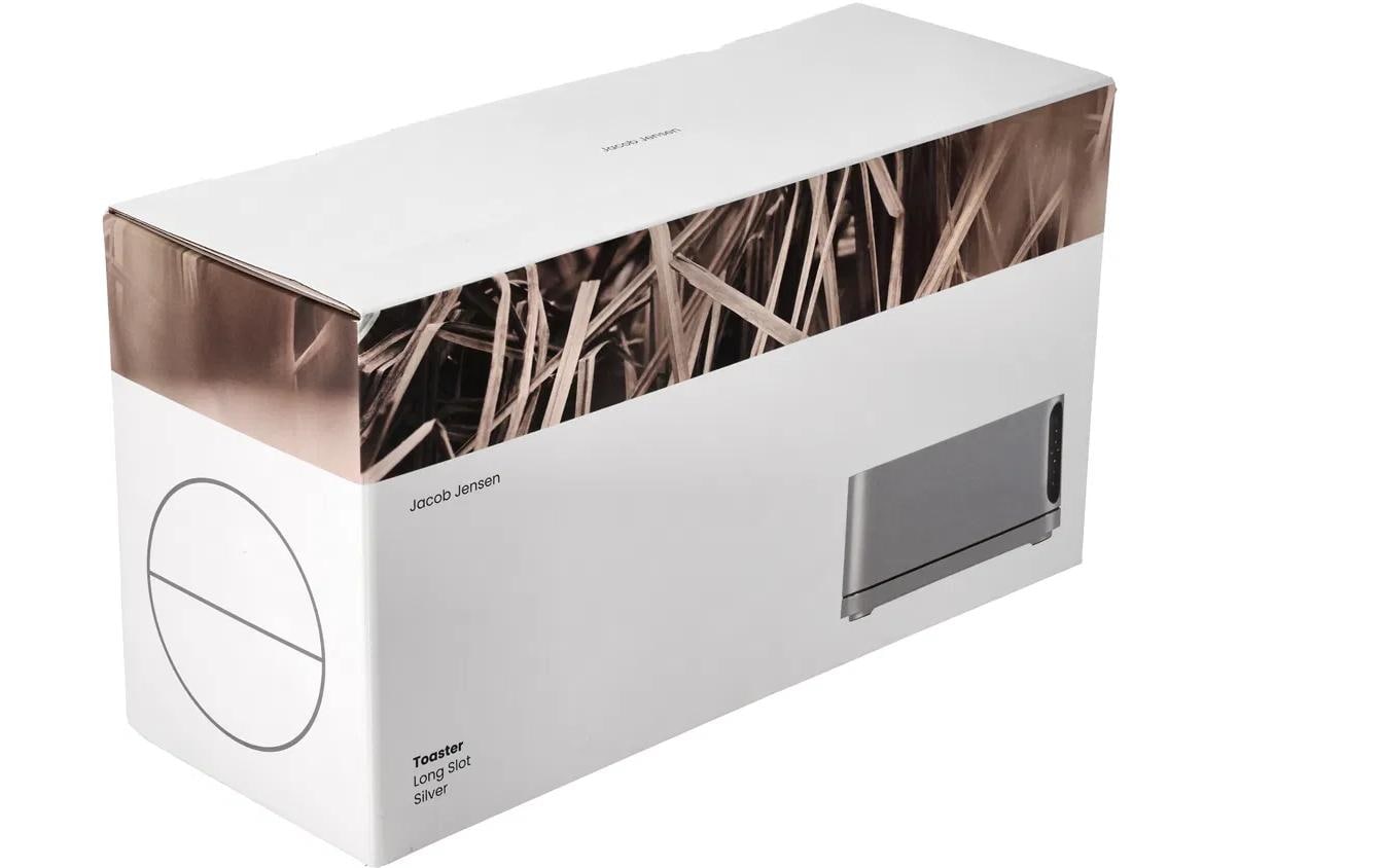 Jacob Jensen Toaster Long Slot Silber