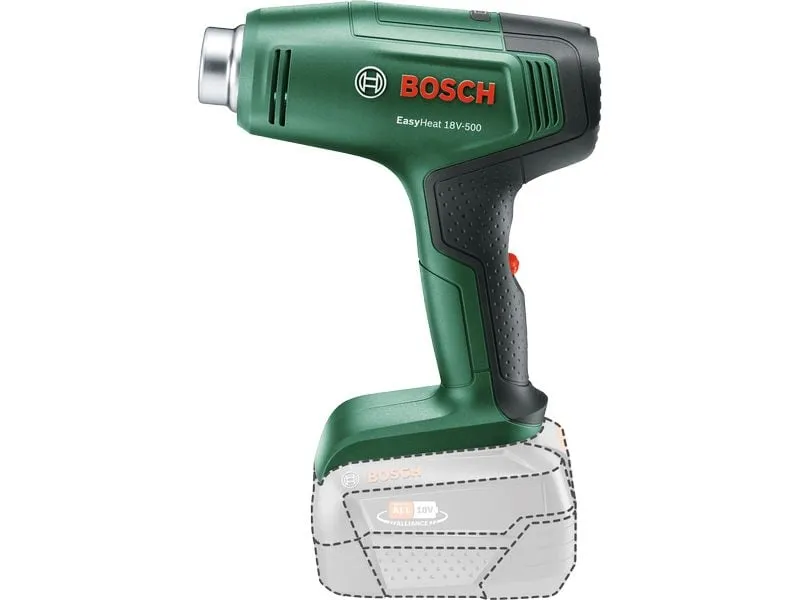 Bosch Akku-Heissluftgebläse EasyHeat 18 V-500