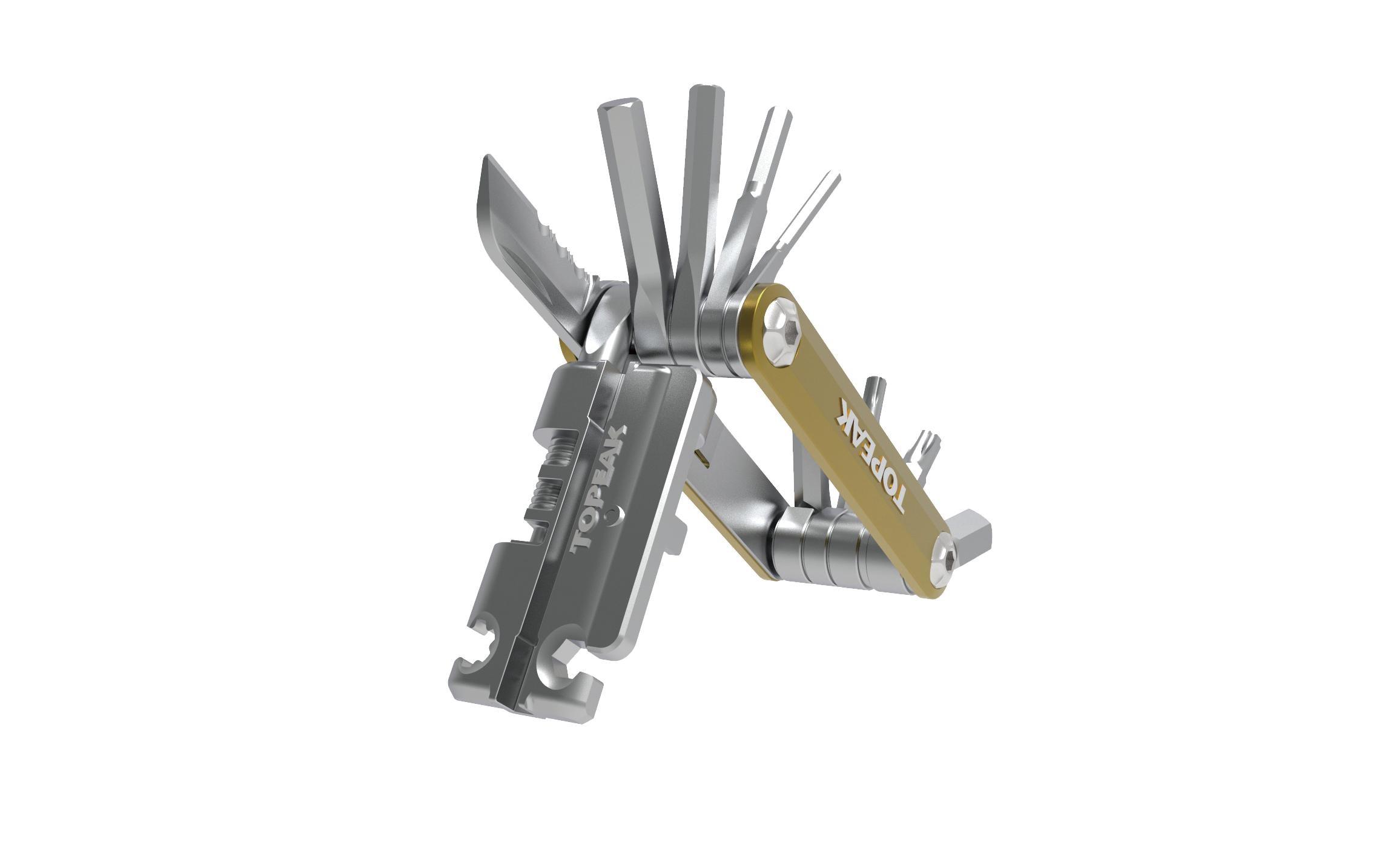 Topeak P20 Minitool mit Kettennieter, 20 Funktionen