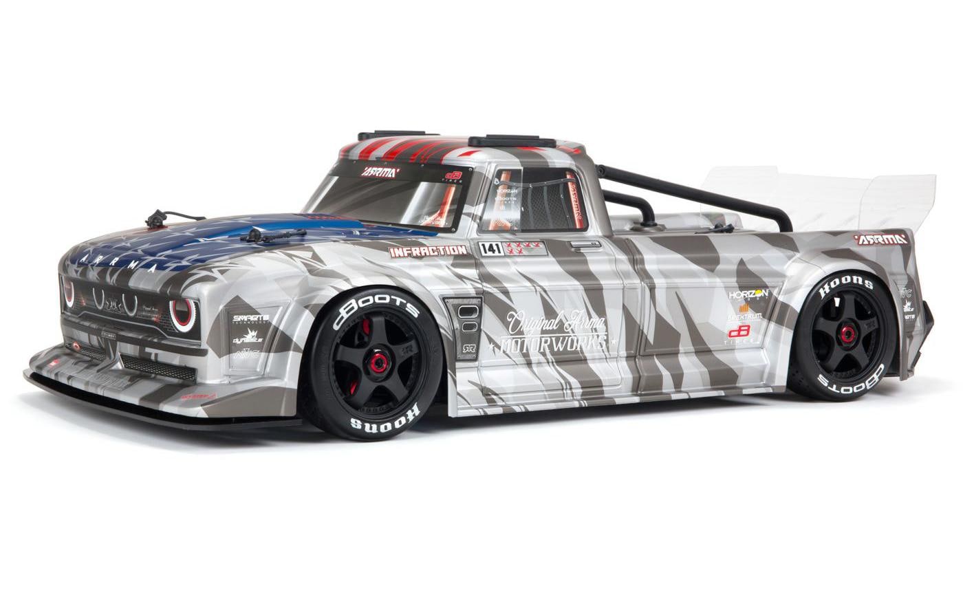 Arrma Race Truck Infraction V2 6S BLX ARTR Arrma Race Truck Infraction V2 6S BLX ARTR