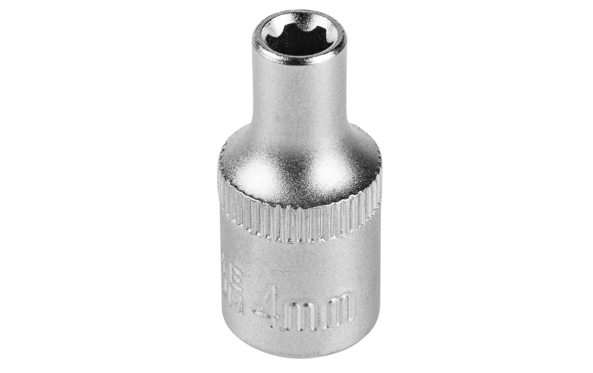 Krafter Steckschlüsseleinsatz 1/4, 4 mm