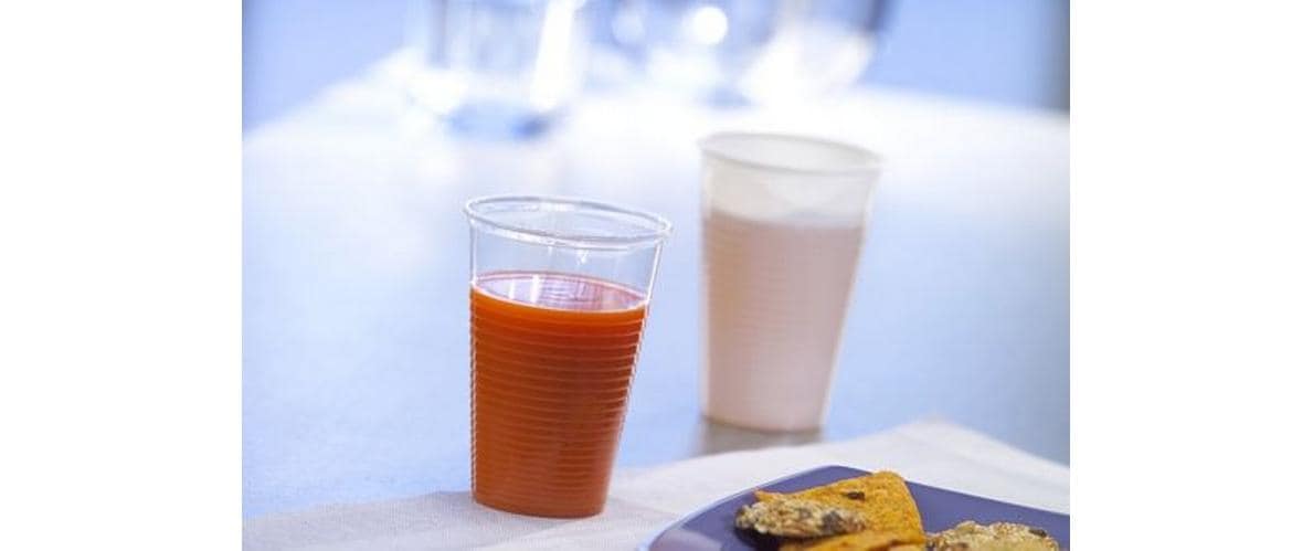 Papstar Einwegbecher Trinkbecher weiss PP 2 dl 100 Stück