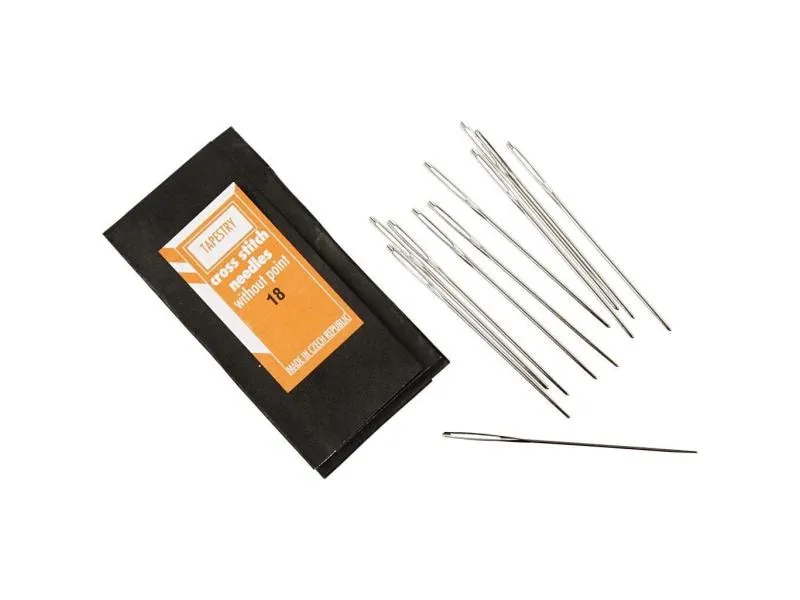 Creativ Company Sticknadel Nr. 18 stumpfe Spitze 25 Stück Creativ Company Sticknadel Nr. 18 stumpfe Spitze 25 Stück